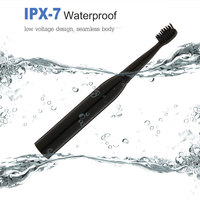 Potężna ultrasonic elektryczna soniczna szczoteczka do zębów USB Charge szczoteczka do zębów z akumulatorem zmywalna elektroniczna szczoteczka do zębów wybielających J110 6